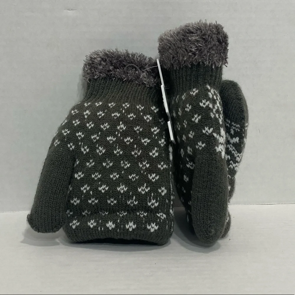NWT Sonoma warm  Mittens gloves one size fit all -1